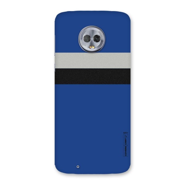 Grey Black Strips Back Case for Moto G6