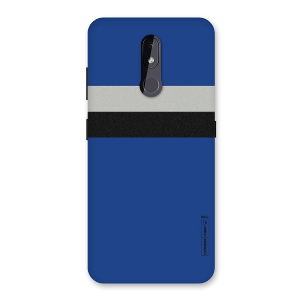 Grey Black Strips Back Case for Nokia 3.2