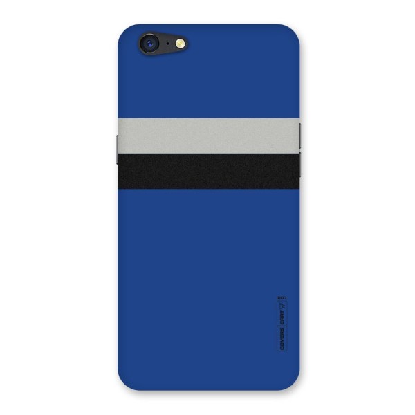 Grey Black Strips Back Case for Oppo A71