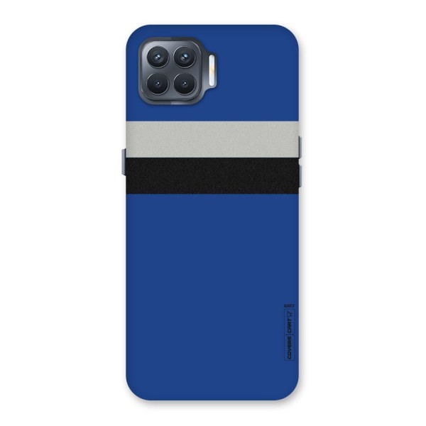 Grey Black Strips Back Case for Oppo F17 Pro