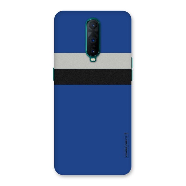 Grey Black Strips Back Case for Oppo R17 Pro