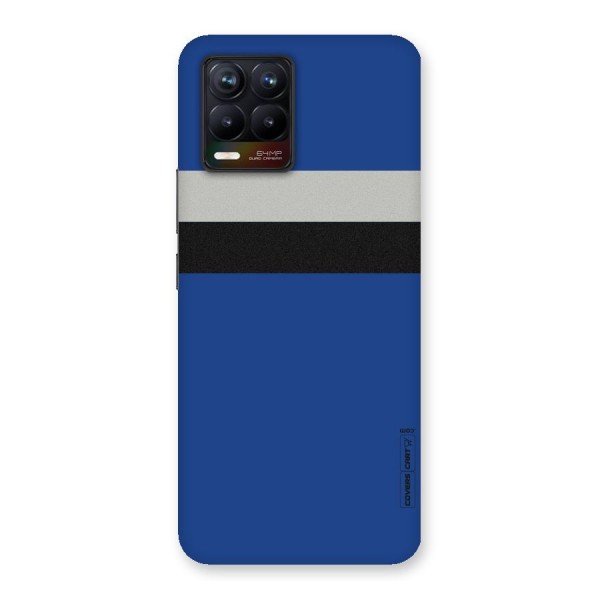 Grey Black Strips Back Case for Realme 8