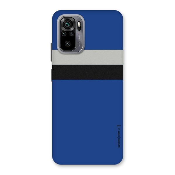 Grey Black Strips Back Case for Redmi Note 10