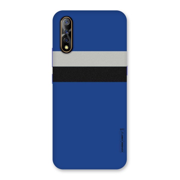 Grey Black Strips Back Case for Vivo S1