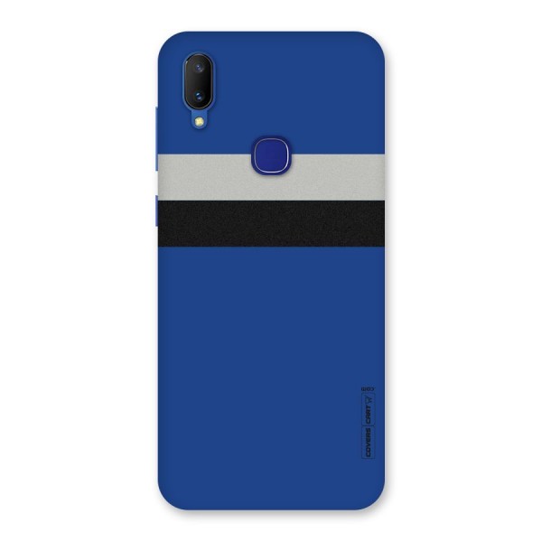 Grey Black Strips Back Case for Vivo V11