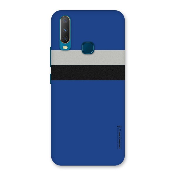 Grey Black Strips Back Case for Vivo Y12