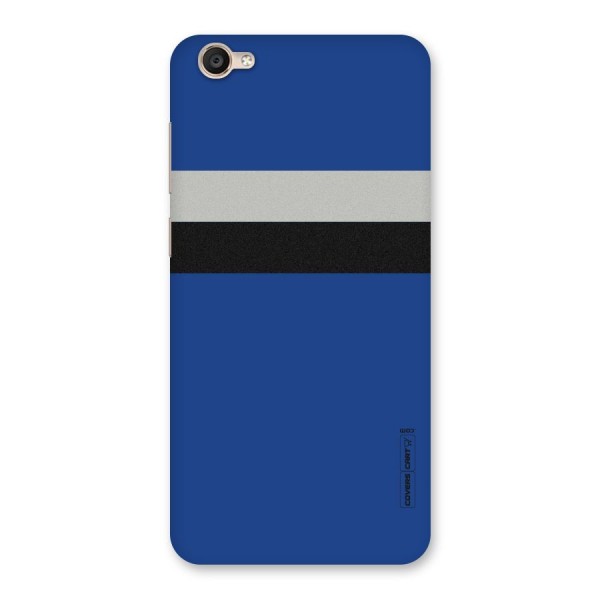 Grey Black Strips Back Case for Vivo Y55s