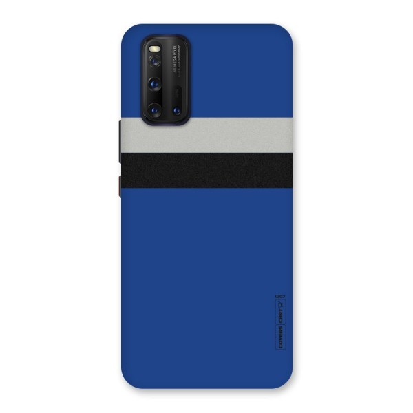 Grey Black Strips Back Case for Vivo iQOO 3