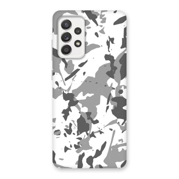 Grey Camouflage Army Back Case for Galaxy A52