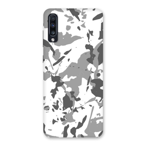 Grey Camouflage Army Back Case for Galaxy A70s