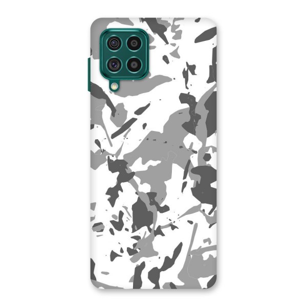 Grey Camouflage Army Back Case for Galaxy F62