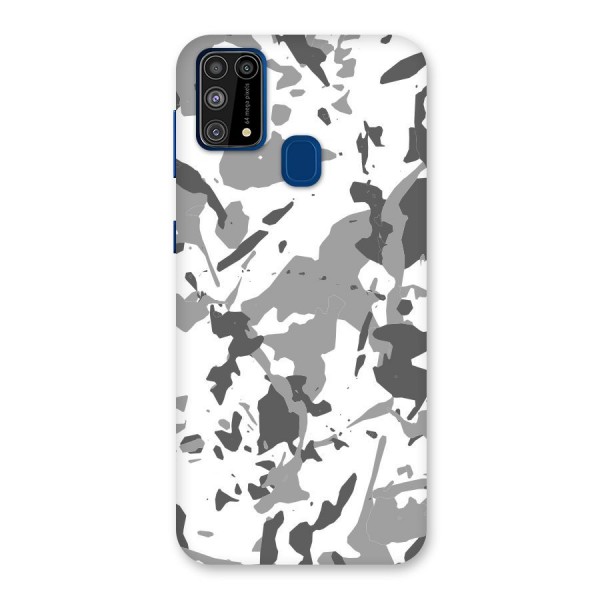 Grey Camouflage Army Back Case for Galaxy M31