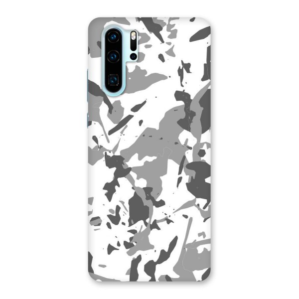 Grey Camouflage Army Back Case for Huawei P30 Pro