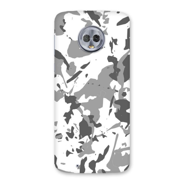 Grey Camouflage Army Back Case for Moto G6