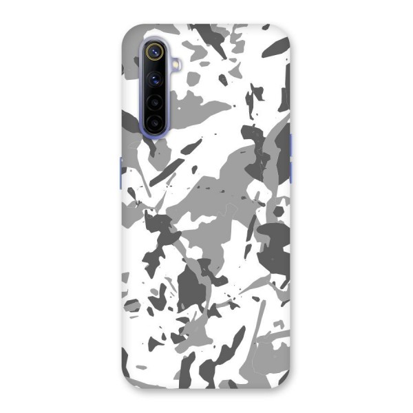 Grey Camouflage Army Back Case for Realme 6