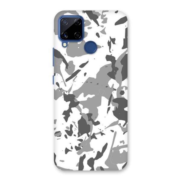 Grey Camouflage Army Back Case for Realme C12