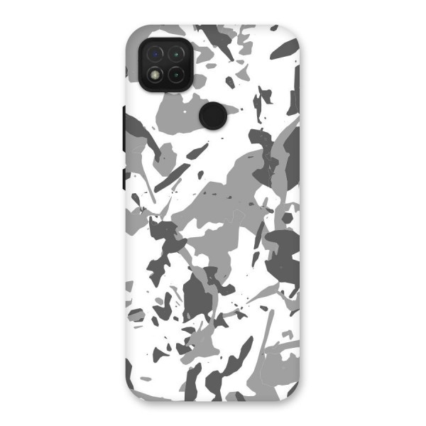 Grey Camouflage Army Back Case for Redmi 9C