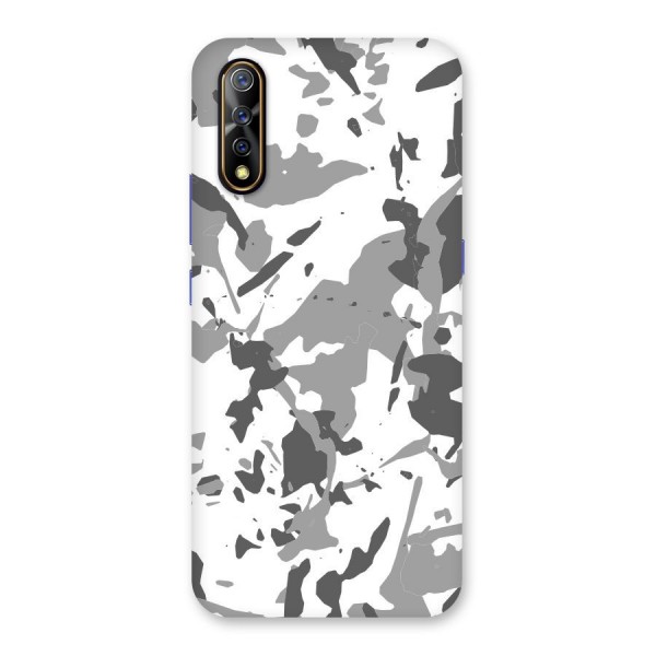 Grey Camouflage Army Back Case for Vivo S1