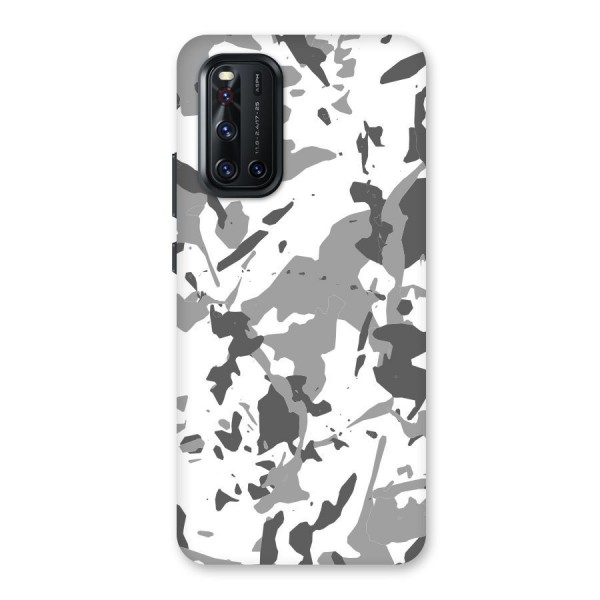 Grey Camouflage Army Back Case for Vivo V19