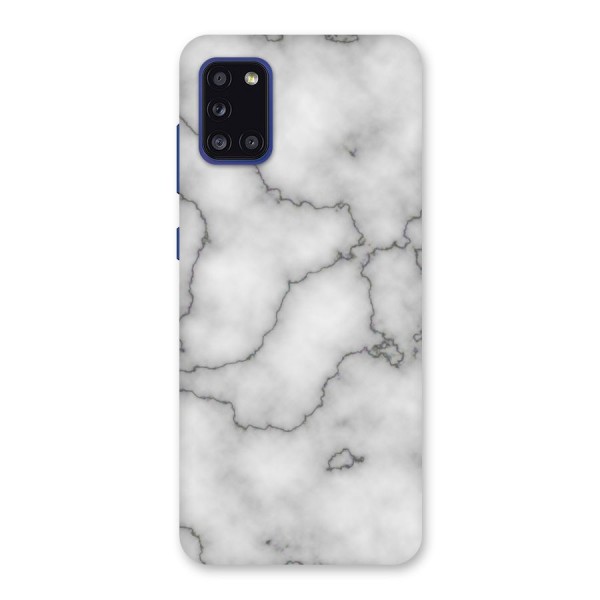 Grey Marble Back Case for Galaxy A31