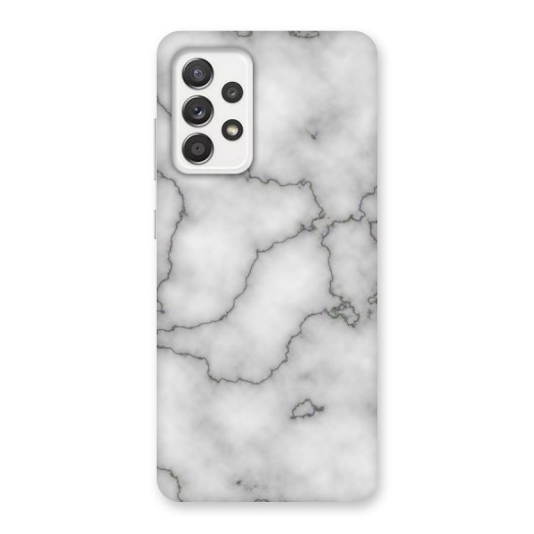 Grey Marble Back Case for Galaxy A52