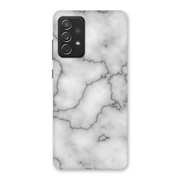 Grey Marble Back Case for Galaxy A72