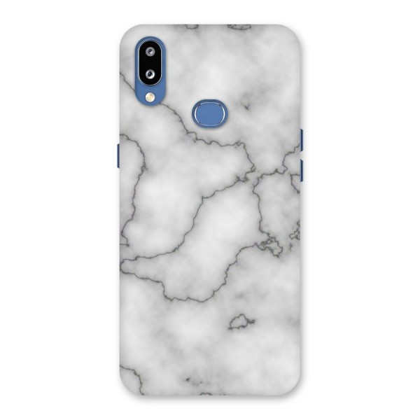 Grey Marble Back Case for Galaxy M01s