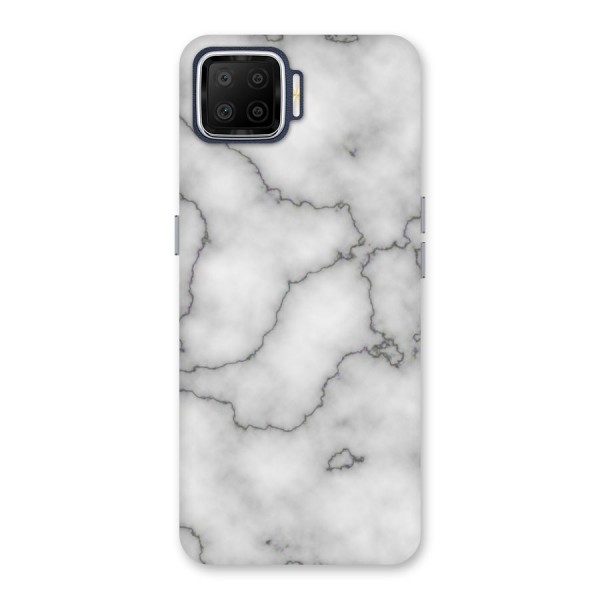 Grey Marble Back Case for Oppo F17