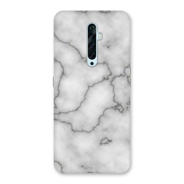 Grey Marble Back Case for Oppo Reno2 Z