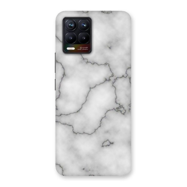 Grey Marble Back Case for Realme 8