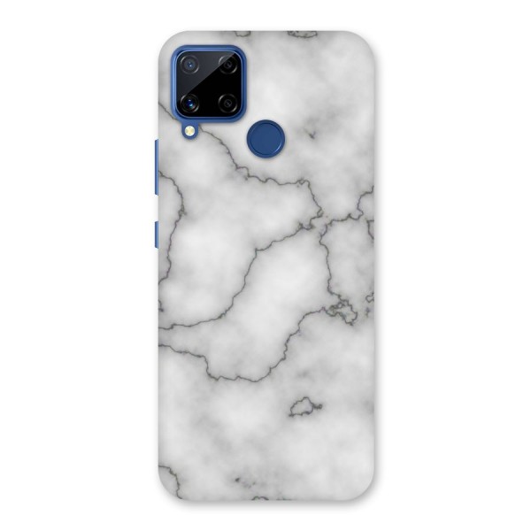 Grey Marble Back Case for Realme Narzo 30A