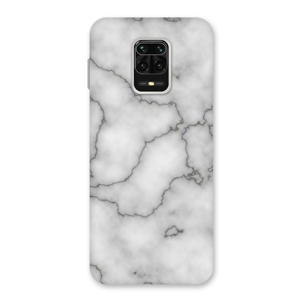 Grey Marble Back Case for Redmi Note 9 Pro