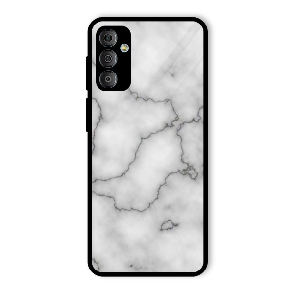 Grey Marble Glass Back Case for Galaxy F23