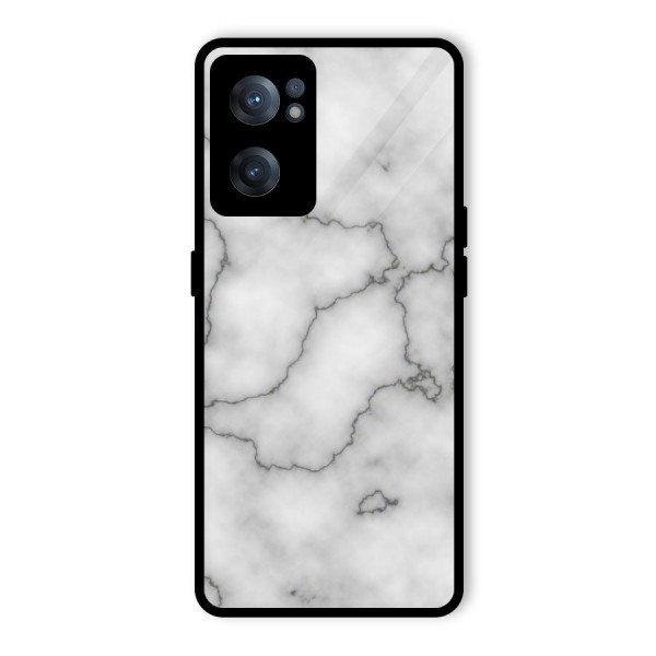 Grey Marble Glass Back Case for OnePlus Nord CE 2 5G