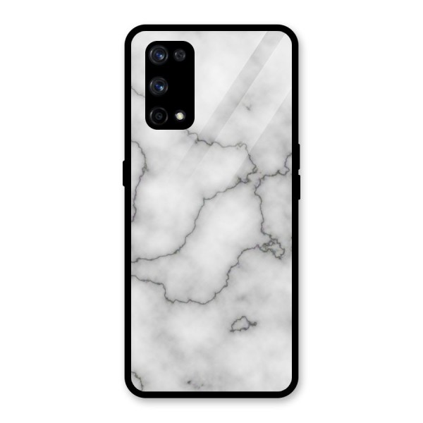 Grey Marble Glass Back Case for Realme X7 Pro