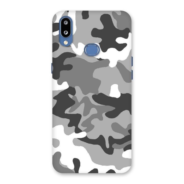 Grey Military Back Case for Galaxy M01s