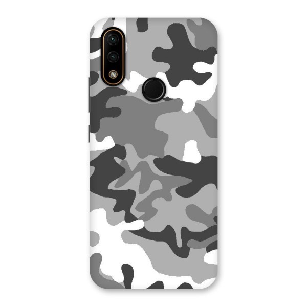 Grey Military Back Case for Lenovo A6 Note