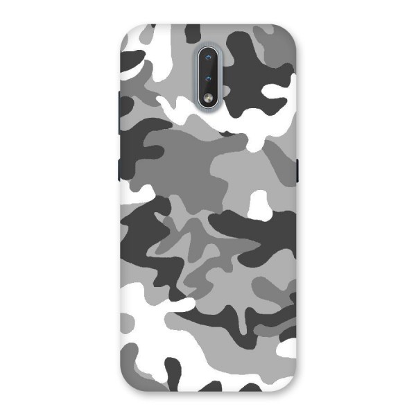 Grey Military Back Case for Nokia 2.3