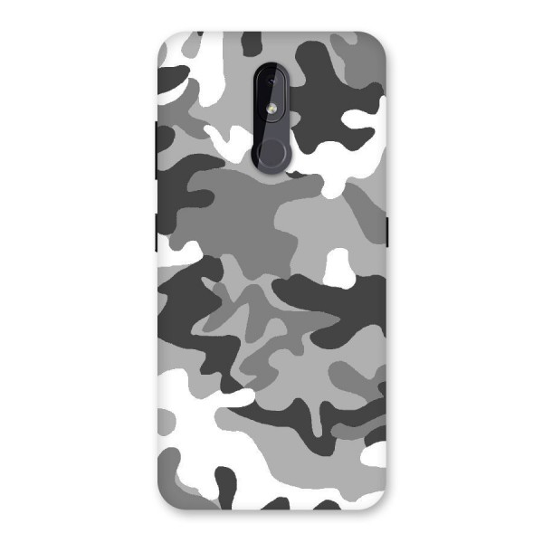 Grey Military Back Case for Nokia 3.2