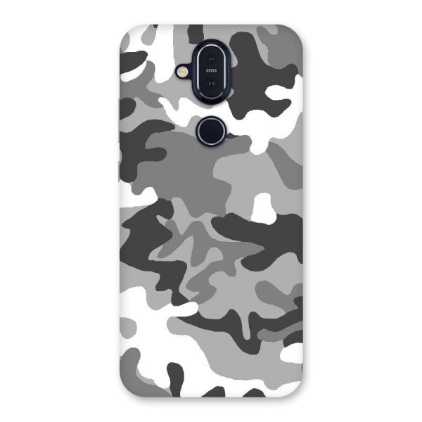 Grey Military Back Case for Nokia 8.1