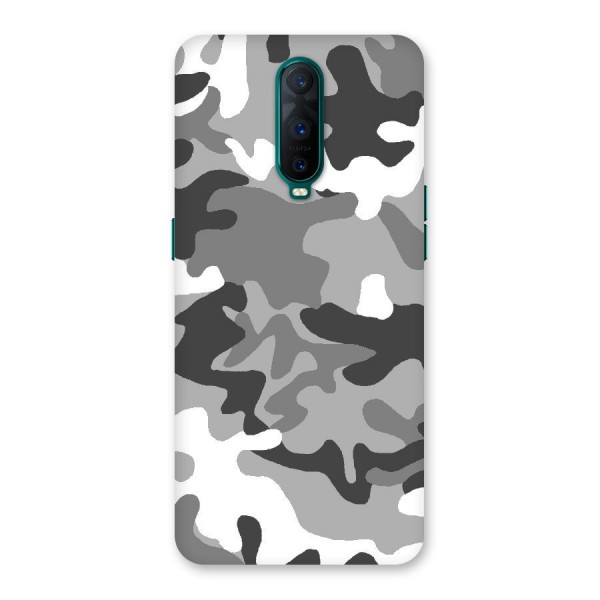 Grey Military Back Case for Oppo R17 Pro