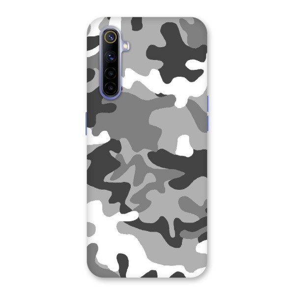 Grey Military Back Case for Realme 6