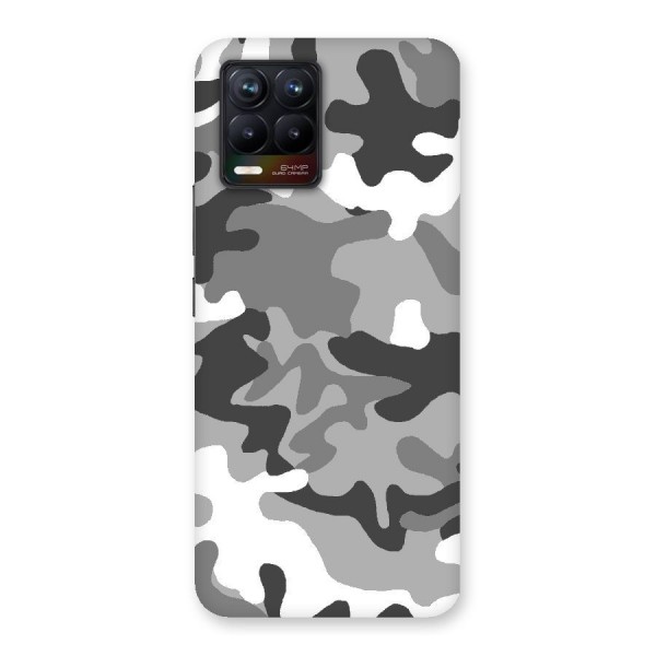 Grey Military Back Case for Realme 8