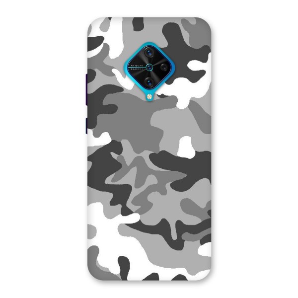 Grey Military Back Case for Vivo S1 Pro