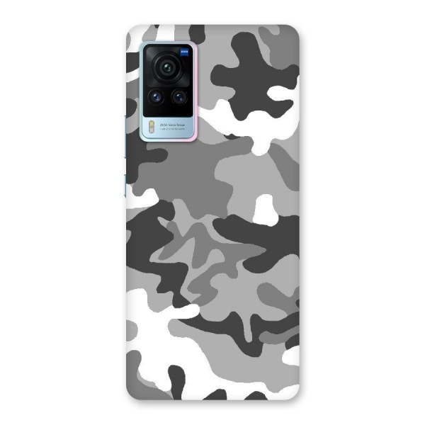 Grey Military Back Case for Vivo X60 Pro