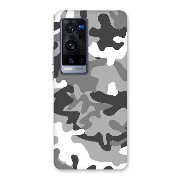 Grey Military Back Case for Vivo X60 Pro Plus