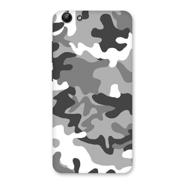 Grey Military Back Case for Vivo Y69