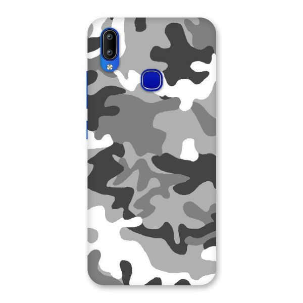 Grey Military Back Case for Vivo Y91