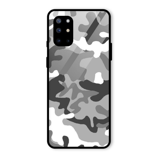 Grey Military Glass Back Case for OnePlus 8T