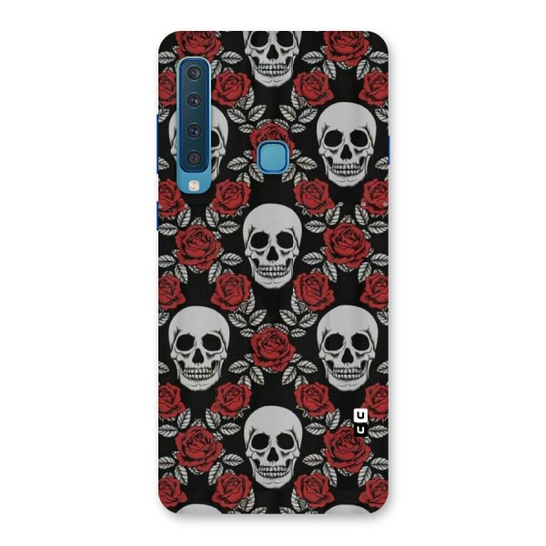 Grey Skulls Back Case for Galaxy A9 (2018)